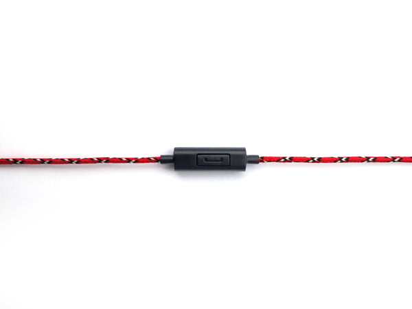 Red Headphone Microphone